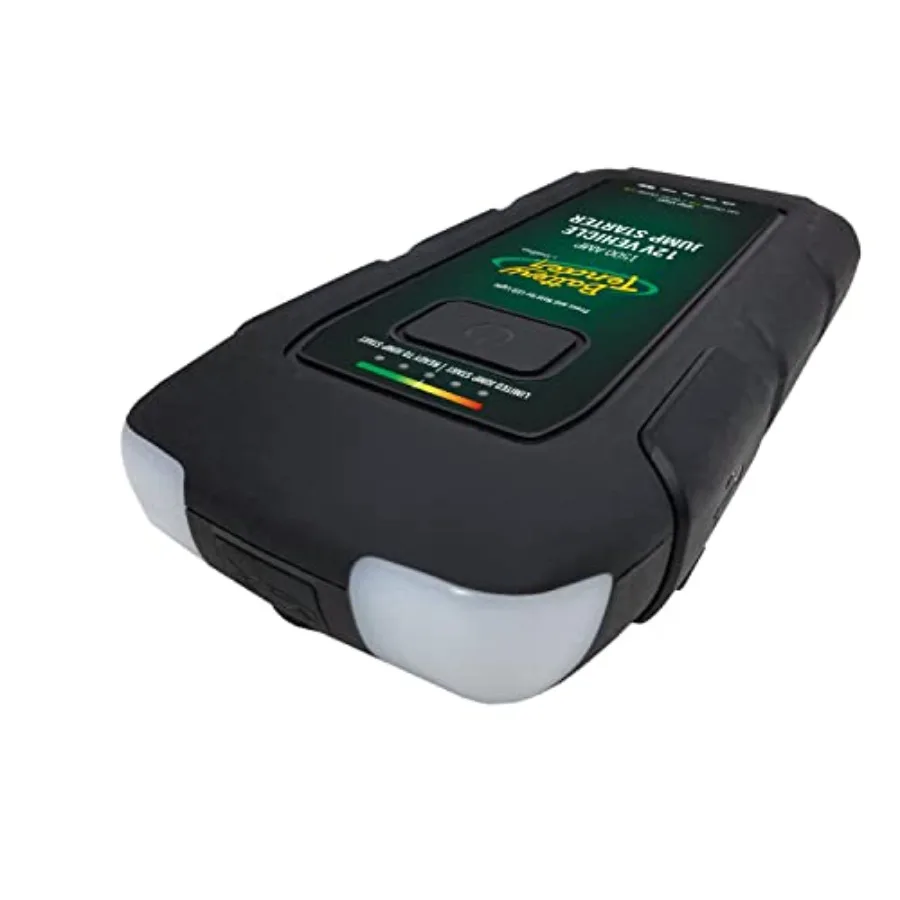 Arranque de salto de lítio de 1500 AMP com estação de energia portátil de 12000mAh para inicializações de veículos de emergência com lanterna LED com