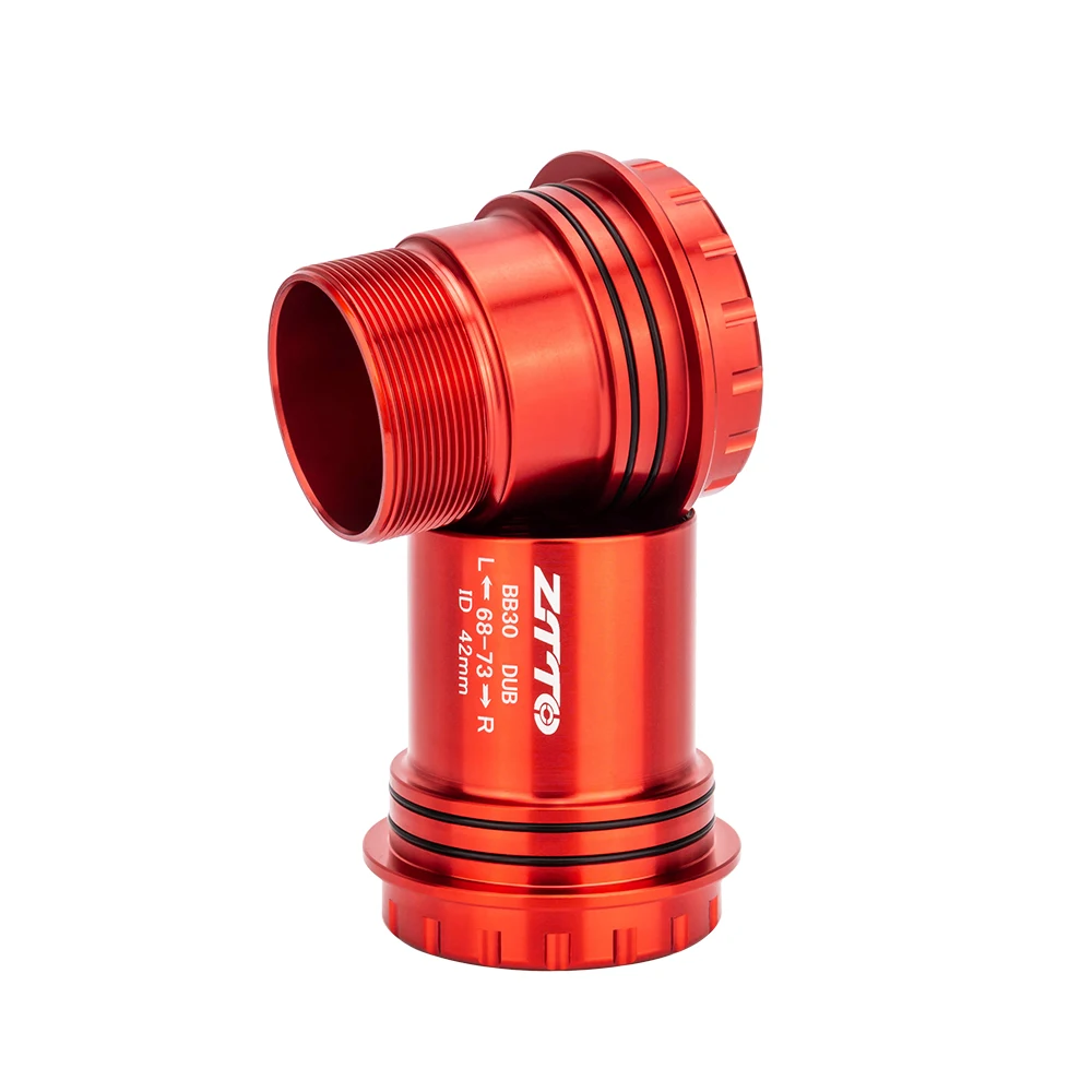 ZTTO Bicycle BB30 DUB Bottom Brackets Road Bike BB Thread For 68/73mm Frame Shell 42mm Bicycle Crankset MTB Cycling Parts