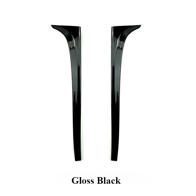 2pcs Rear Window Side Spoiler Wing Trim Lip Canards Splitter For Volkswagen VW Golf 7 MK7 Rline 2014 2015 2016 2017 2018