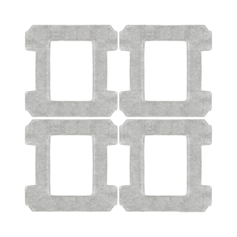 Auto Glass Pads Microfiber Cleaning Pads For Stubborn Stain Removal Secure Attachment System Grease Removing Power
