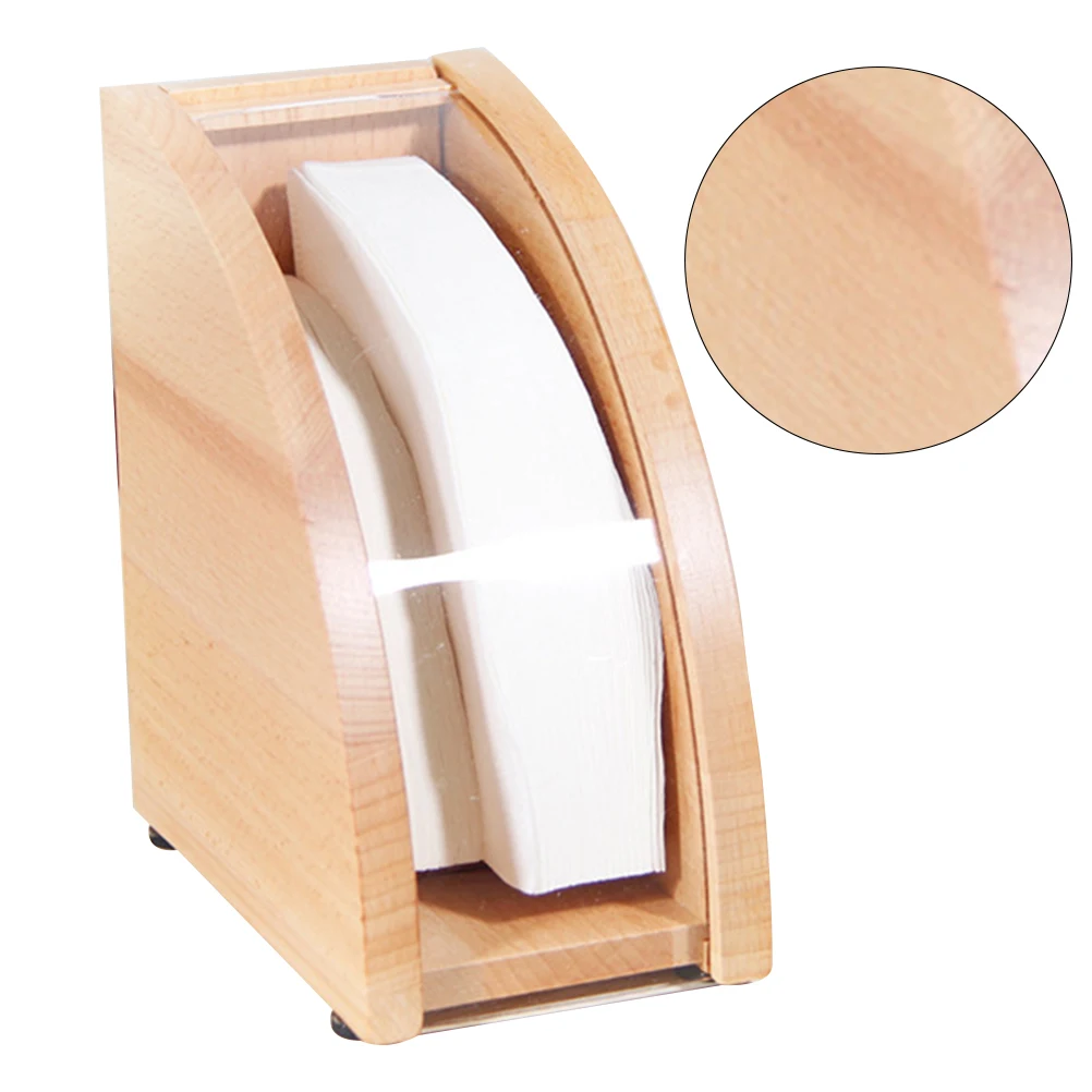 

Coffee Filter Holder Durable Filter Paper Storage Box Cover Design Moisture Resistant For Home Office Cafe Decorative