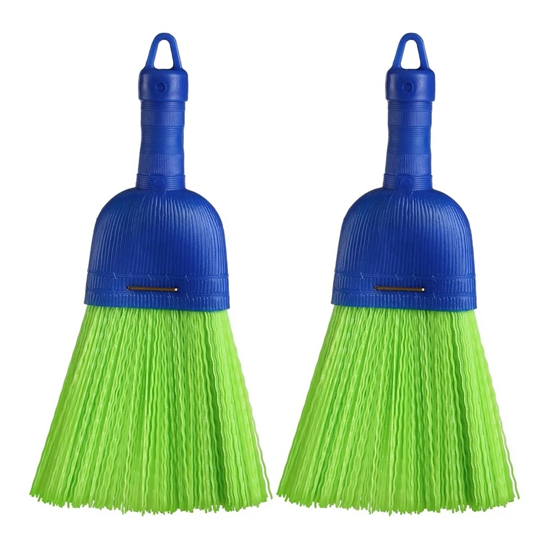 Set of 2 Handheld Whisk Brooms for Indoor Outdoor Use