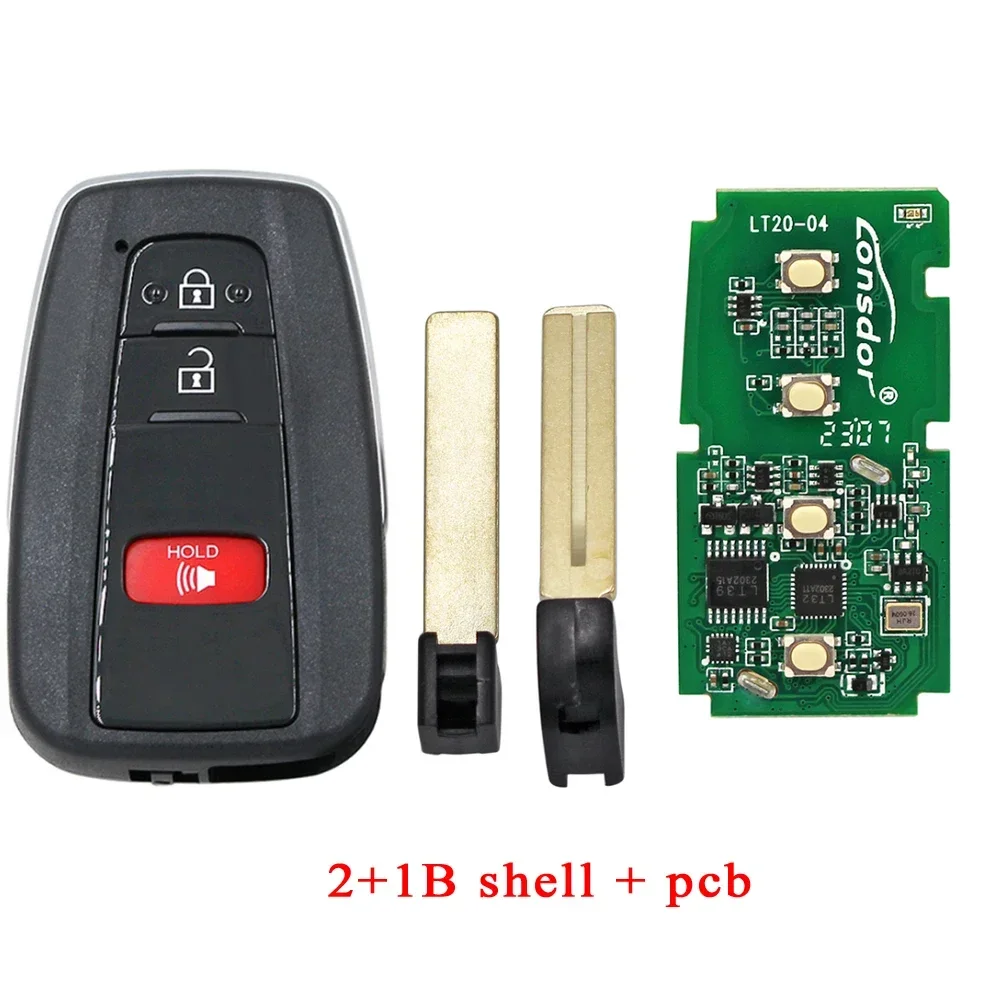 Lonsdor LT20 Series Universal Smart Remote Key 8A 4D for Toyota Lexus for KH100+ K518 K518ISE