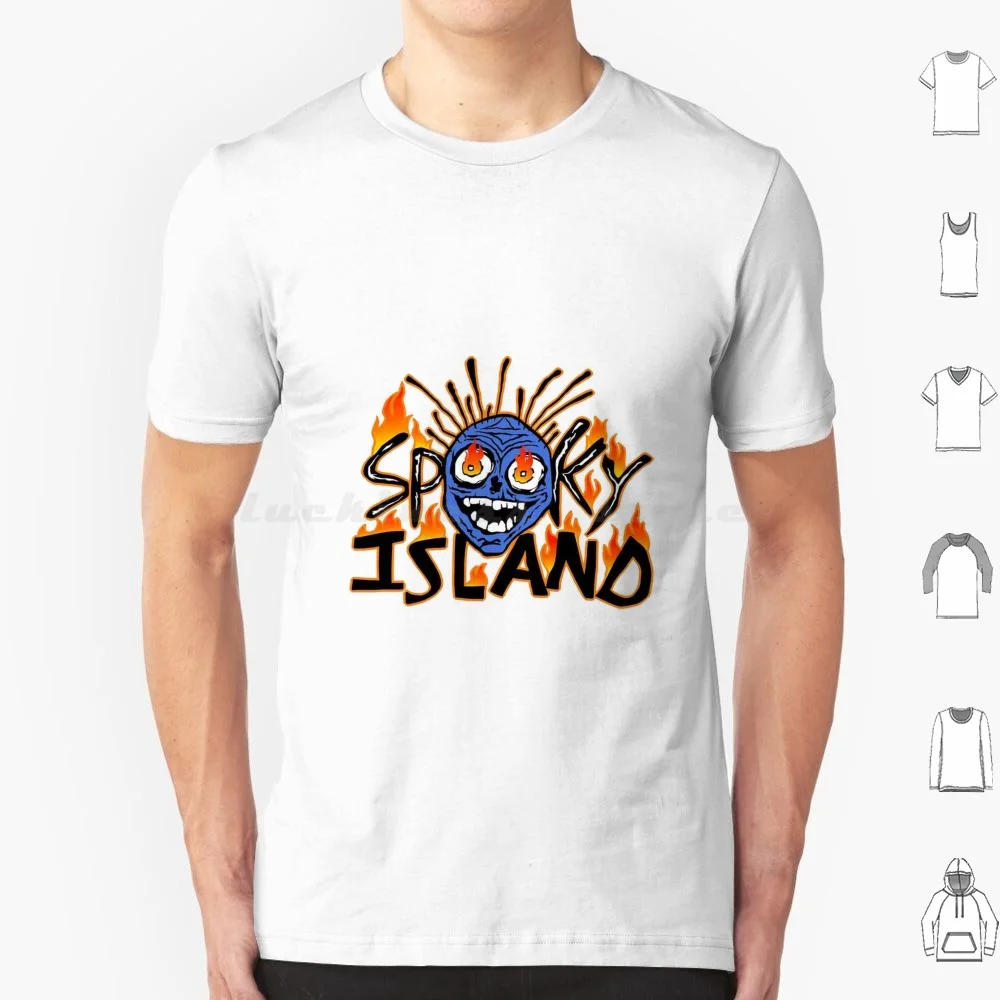 

Футболка Spooky для мужчин, женщин и детей, 6xl, Spooky Island Hallowen