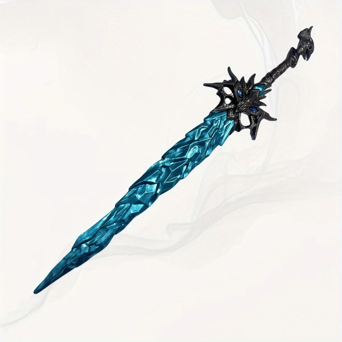 9.8 بوصة ناراكا عنصر الجليد السيف المعدني كاتانا السيف كاتانا صابر الأصلي الساموراي صابر النينجا سكين تأثيري اكسسوارات الدعامة لعبة #1
