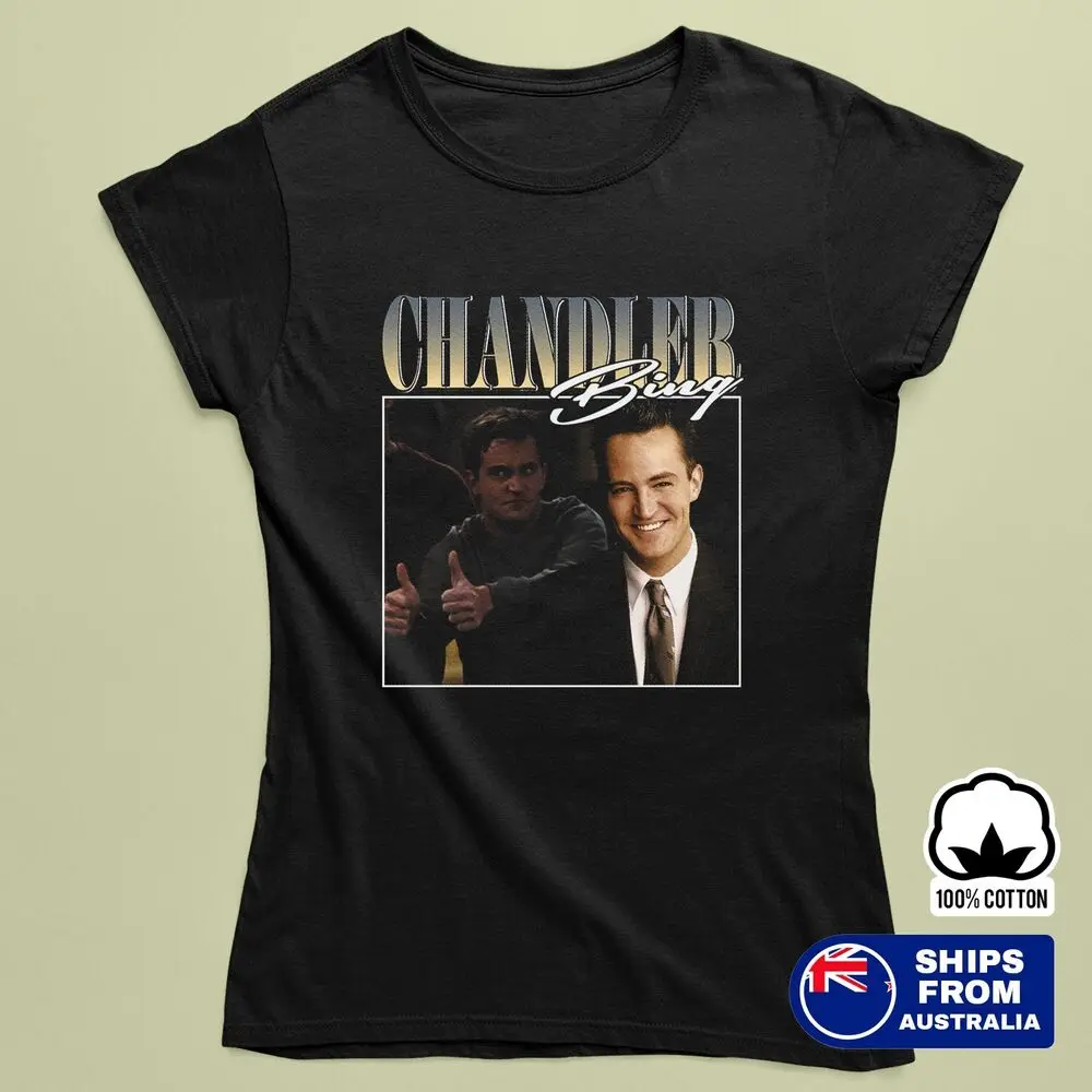 Chandler Bing Classic Pose Graphic T-Shirt – TV Show- Men's & Women's Tee