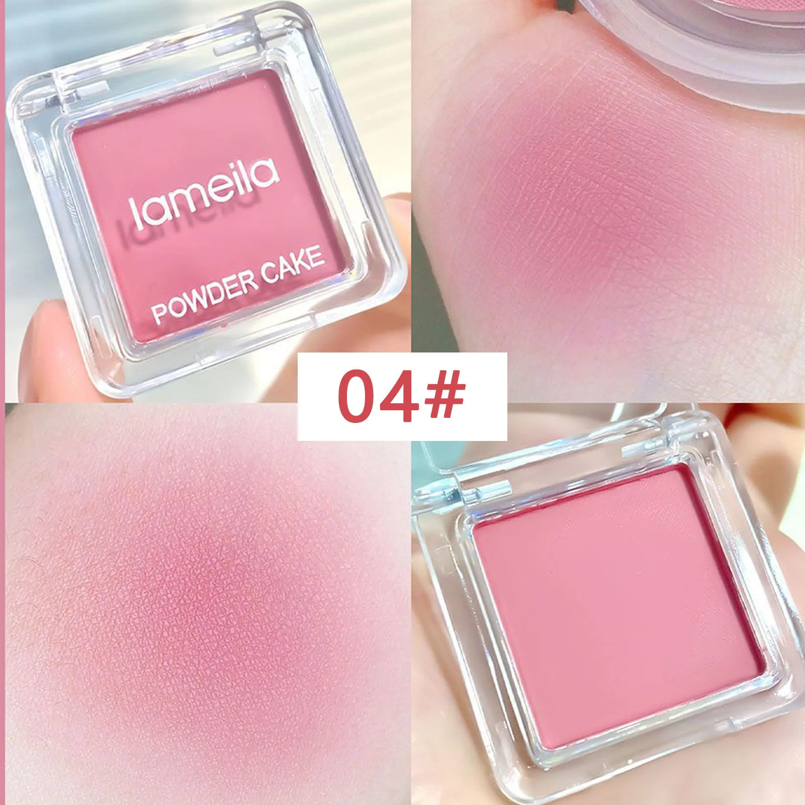 Face Blush Powder Lightweight Buildable Formula Contour and Highlight Blush Cosmetic Makeup Blush