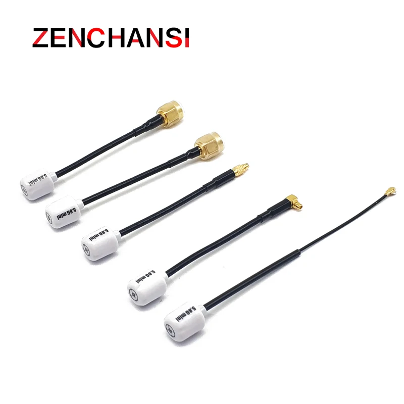 Smaller and lighter 5.8G Mushroom RHCP Antenna High Gain 2.5Dbi SMA/UFL(IPEX)/MMCX Connector For RC FPV Racing Drone Model