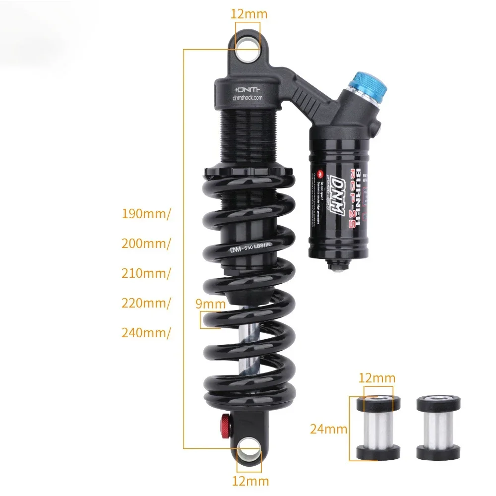 er Power DNM RCP-2S FASTACE Mountain Bike Bicycle Downhill DH Rear Shock 190 200 220 240mm MTB Rear Shock Absorber