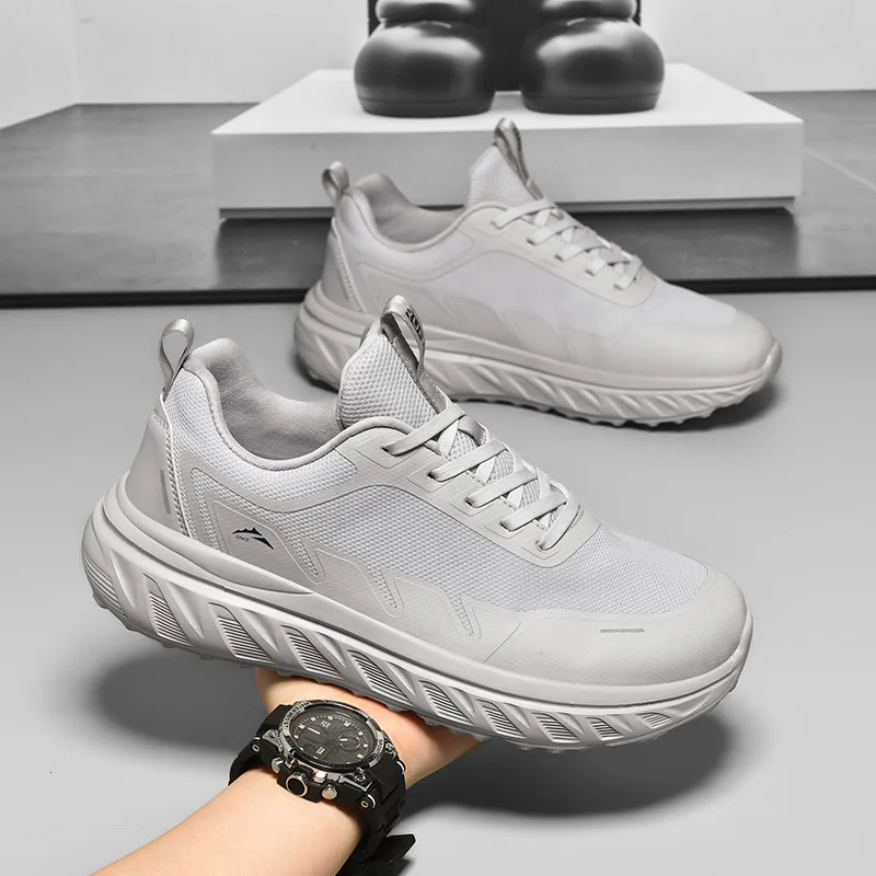 

2025Men'S Wide Toe Walking Shoes Lightweight Non-Slip Walking Cushioning Slip-On Comfortable Relieve pain