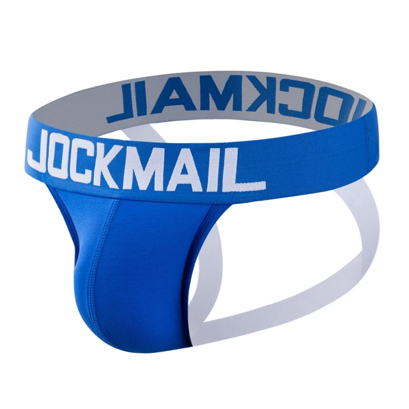 Sexy Jockstrap Men Cotton Underwear Strap Brief Athletic Supporter Low-Rise Breathable Tanga Bikini Thong Gay Male String Pouch