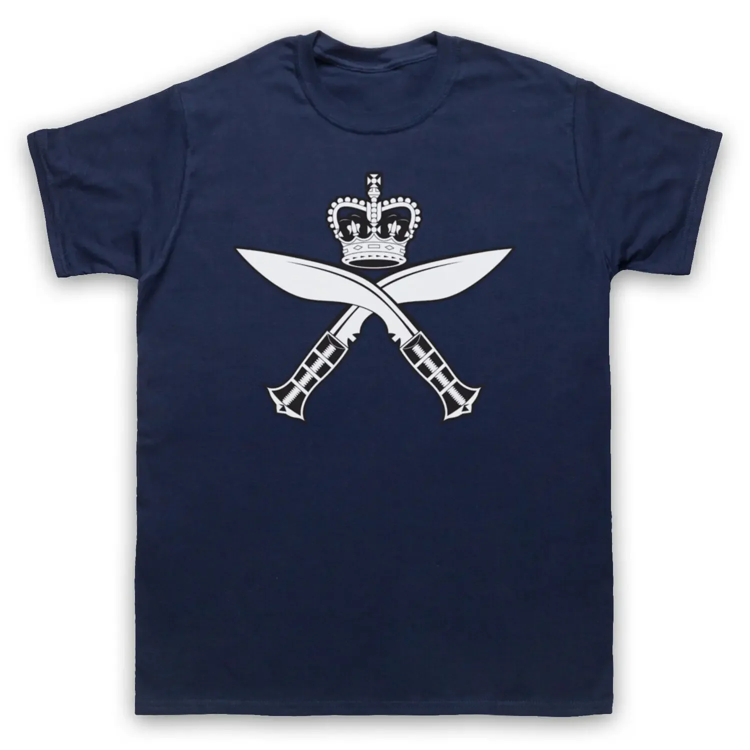 GURKHA REGIMENTAL INSIGNIA BADGE LOGO ARMY SYMBOL MENS & WOMENS T-SHIRT