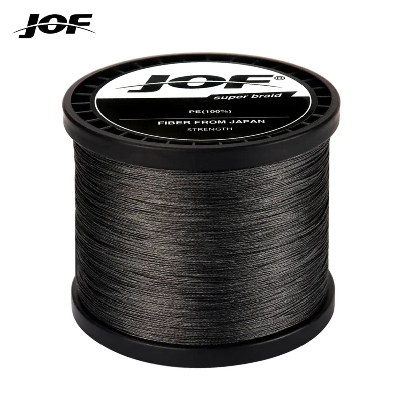 JOF X8 Multi-Color 8 Strands PE Fishing Line 1000M 20 30 40 50 60 80 100LB Smooth Braided Lines Carp Fishing