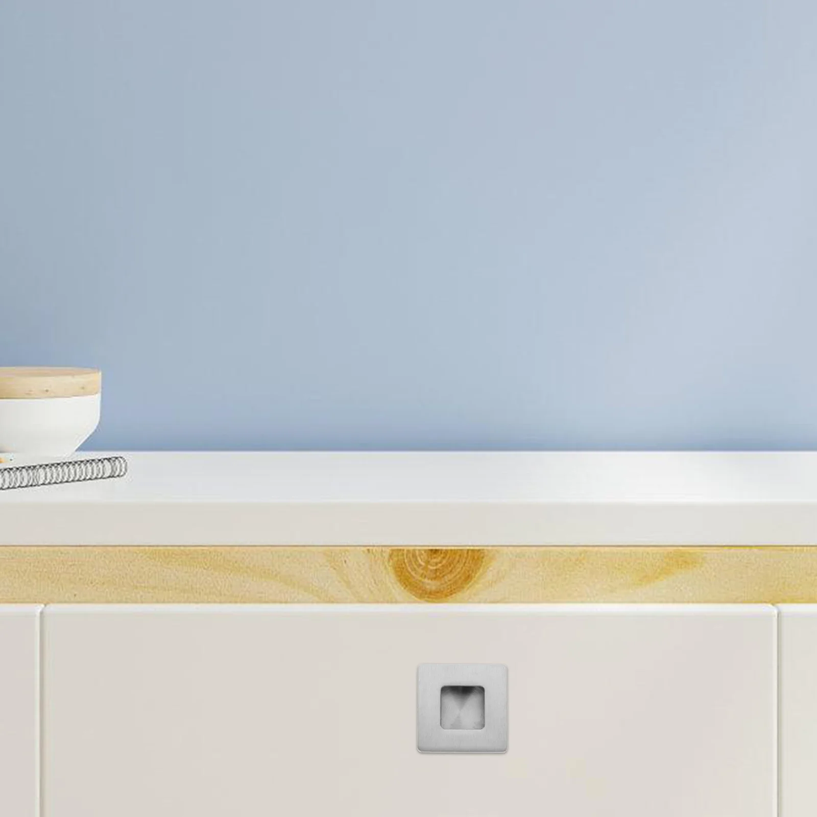 

2pcs 70Mm Stainless Steel Door Handle Modern Cabinet Pull For Drawer Wardrobe Bathroom Shoe Ark Doorknob Cupboard Accessories