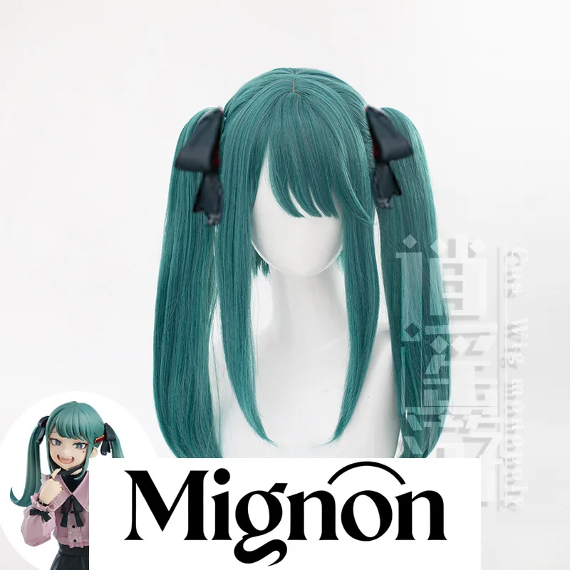 

Vocaloid Mignon Vampire Cosplay Wig Scalp Top Tiger Clip Twin Tails Harajuku Halloween Gift