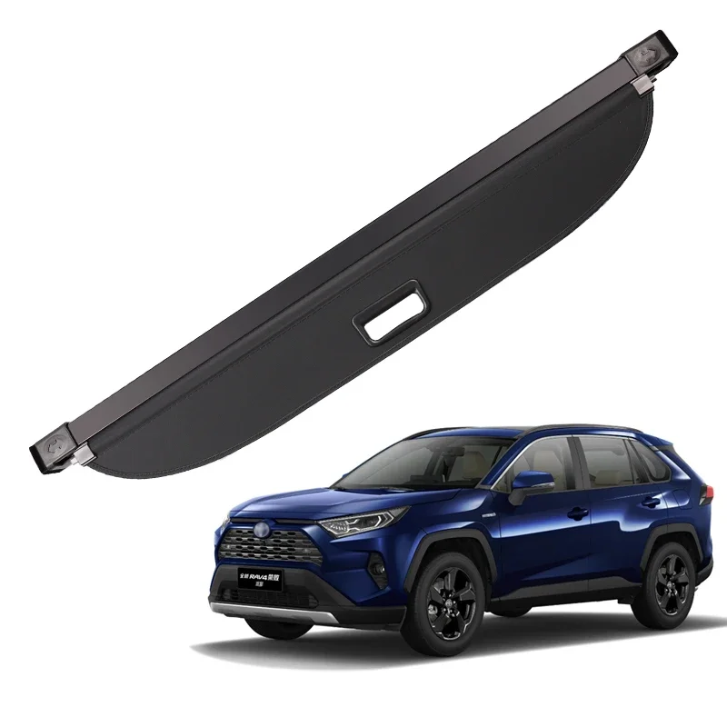 Removable Trunk Cargo Area Shade Cover For Toyota Rav4 2019-2022 Retractable Trunk Cargo Cover