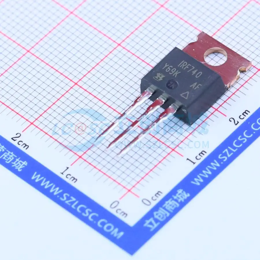 20pcs IRF740 IRF740PBF 10A/400V  MOSET TO-220