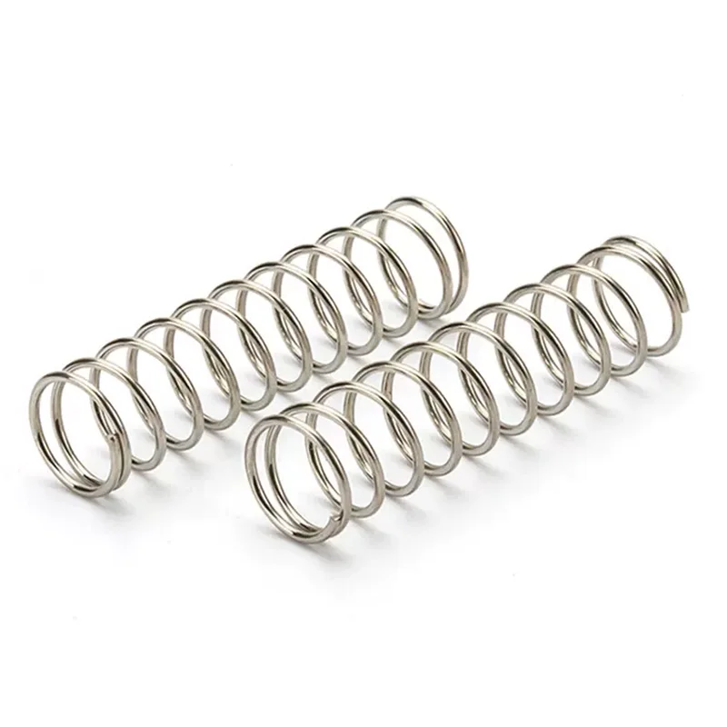 304 aço inoxidável Return Compression Spring, pequena Rust Resistant Return Spring, 1.2-1.4mm, 15Pcs