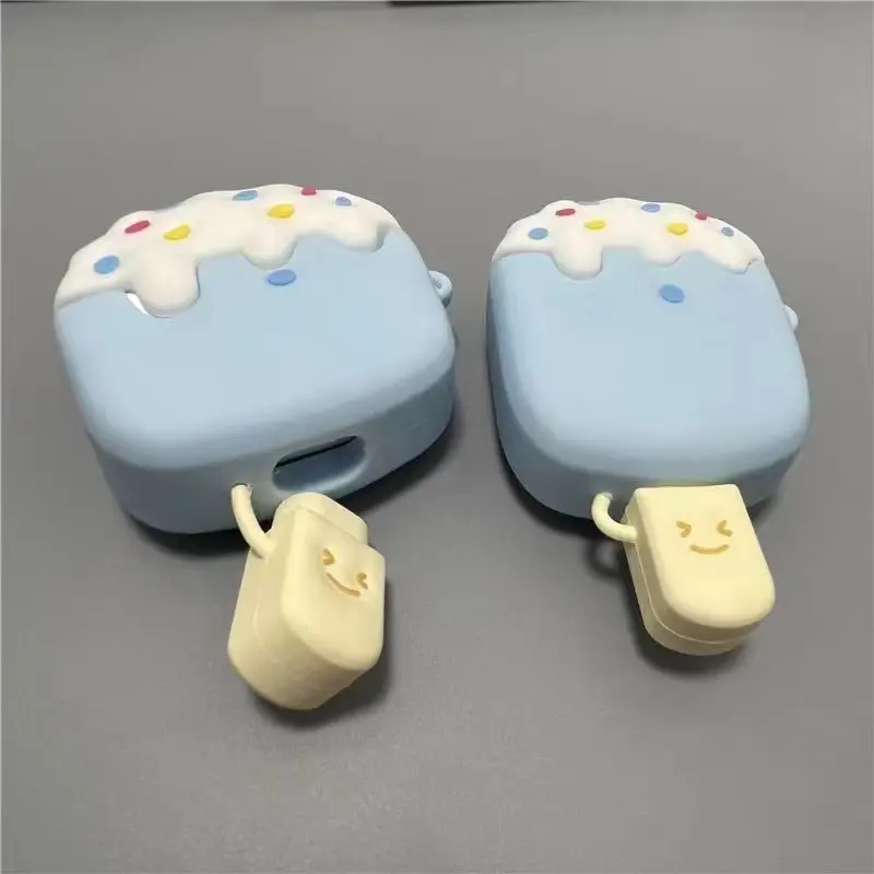 Funda creativa de helado para AirPods Pro 2, cubierta a prueba de caídas, con Bluetooth, novedad de verano