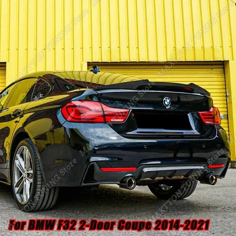 

Rear Trunk Spoiler Wing kits Tuning for BMW 4 Series F32 2-Door Coupe 420i 428i 430i 435i 2014-2021 M4 Style Car Accessories