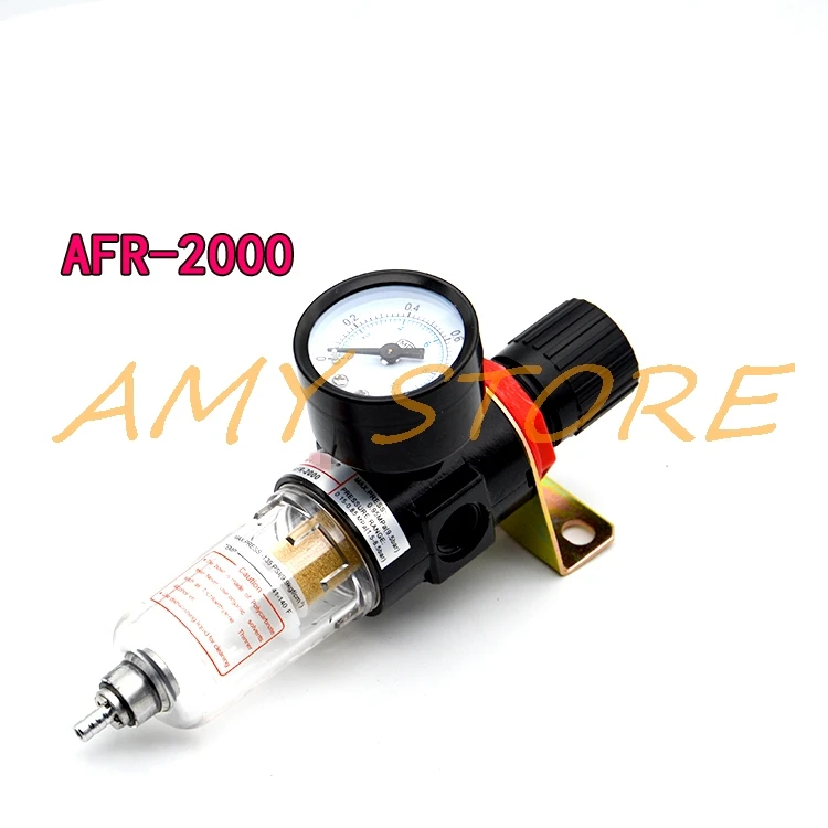 Regulador pneumático do filtro, AirTreatment unidade, interruptor de pressão, medidor da separação da água do óleo, CompressorAFR2000, 1/4 ", BSP, 1.0MPa