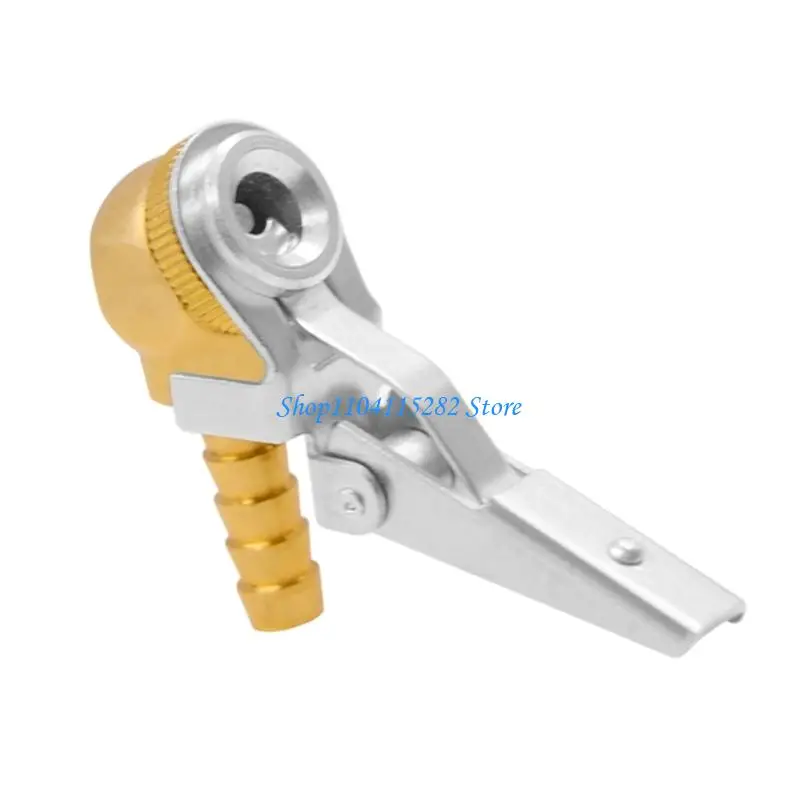 

Leak Proof Inflation Chuck with 8mm 12mm Adapter for Auto Motorcycle Electric Bike Bicycles Tire Repair Crafted from Copper
