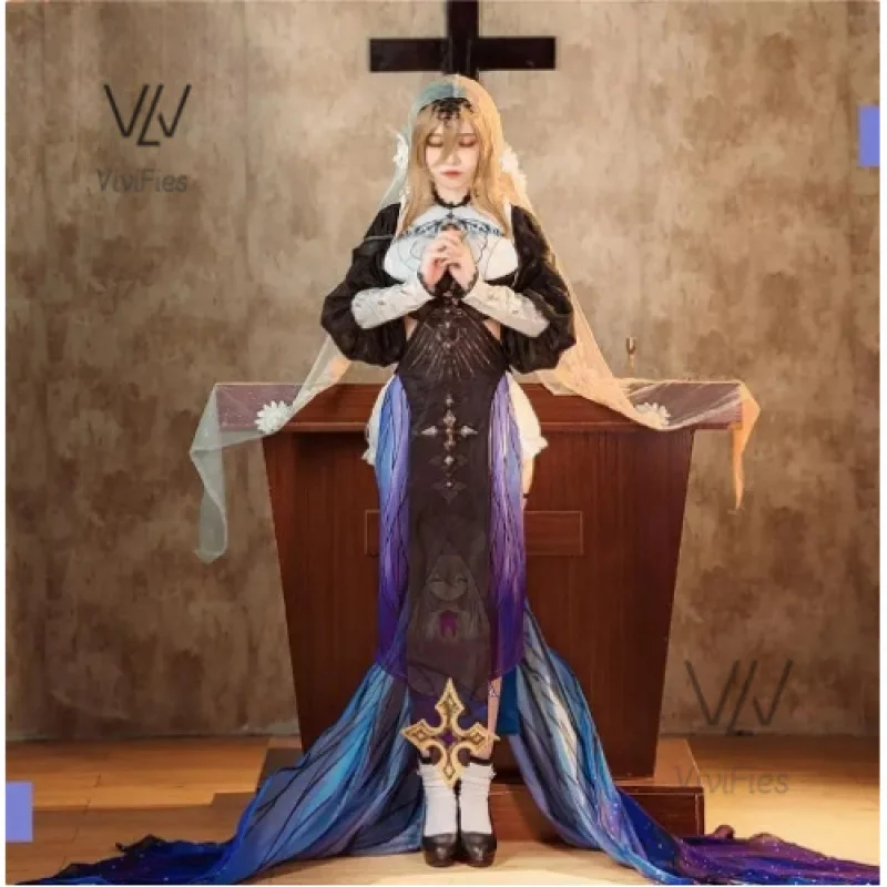 Hookai impact 3 Apia cosplay costumes dress suits cosplay costume for women Girl full set Halloween carnival costume