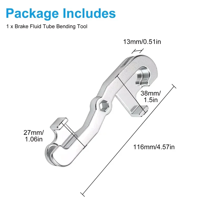 

Инструмент для изгиба топливных трубок 5 мм, специальный инструмент для гибки топливных и тормозных трубок, черная сталь, автомобильные запчасти, аксессуары для авто