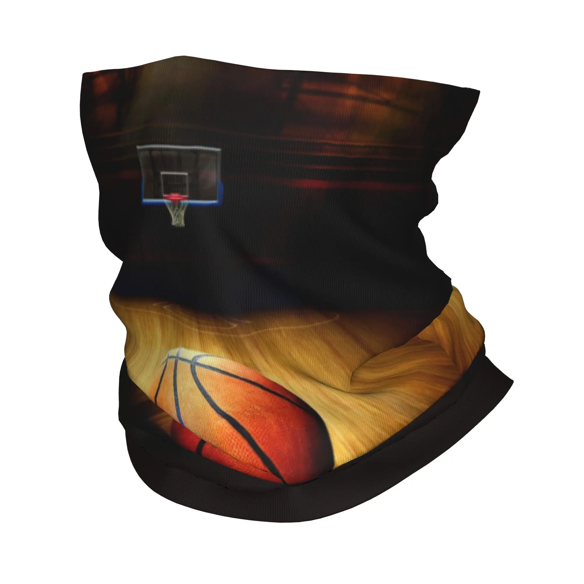 Custom Basketball Bandana Winter Neck Warmer Men Windproof Wrap Face Scarf for Hiking Sport Player Gaiter Headband