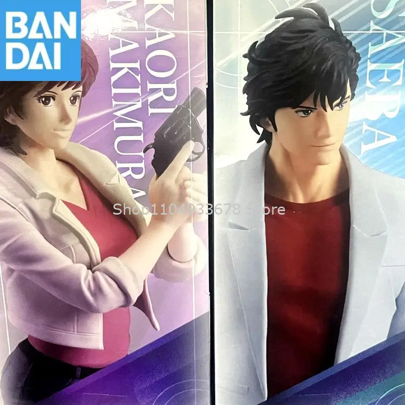 

Bandai Namco City Hunter The Movie: Angel Dust Makimura Kaori Saeba Ryou Original Genuine Figure Model Collector Figurine Toys