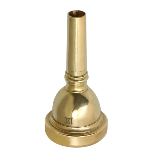 Imagen 2 del producto Boquilla de trompeta de vástago pequeño de aleación de cobre, instrumento de música, Tenor y trombón Alto, 12C, accesorios