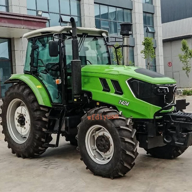 China-Made：4x4 200hp AC Cabin farm agriculture tractors 4 wheel traktor diesel engine trator