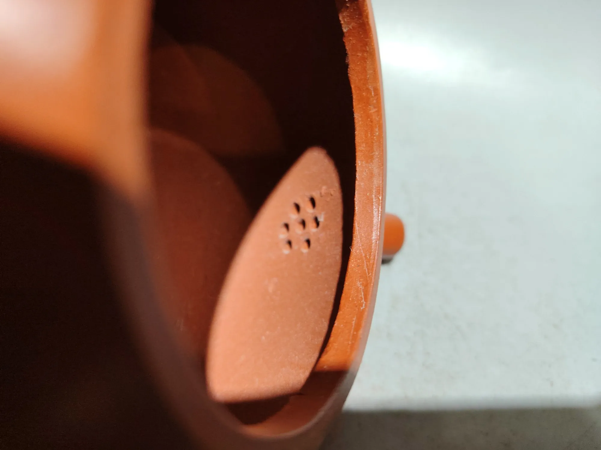 Purple Clay Pot Raw ore red mud Mud painting Mountain and River Patterns Stone Ladle Teapot Kettle Teapot Pot Tea Tea Charm