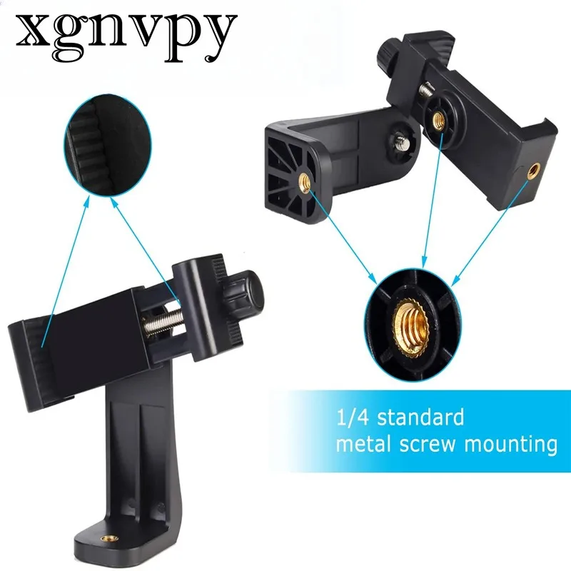 xgnvpy Phone Accessories Upgrade:360° Rotatable Phone Holder Tripod Clip Lazy Stand for Horizontal Viewing  Ultimate Phone Mount