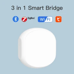 Zigbee-WiFi 블루투스 스마트 멀티 모드 게이트웨이, 리모터 브리지, Tuya 스마트 라이프 메쉬허브 앱 알렉사 구글 홈 음성으로 작동