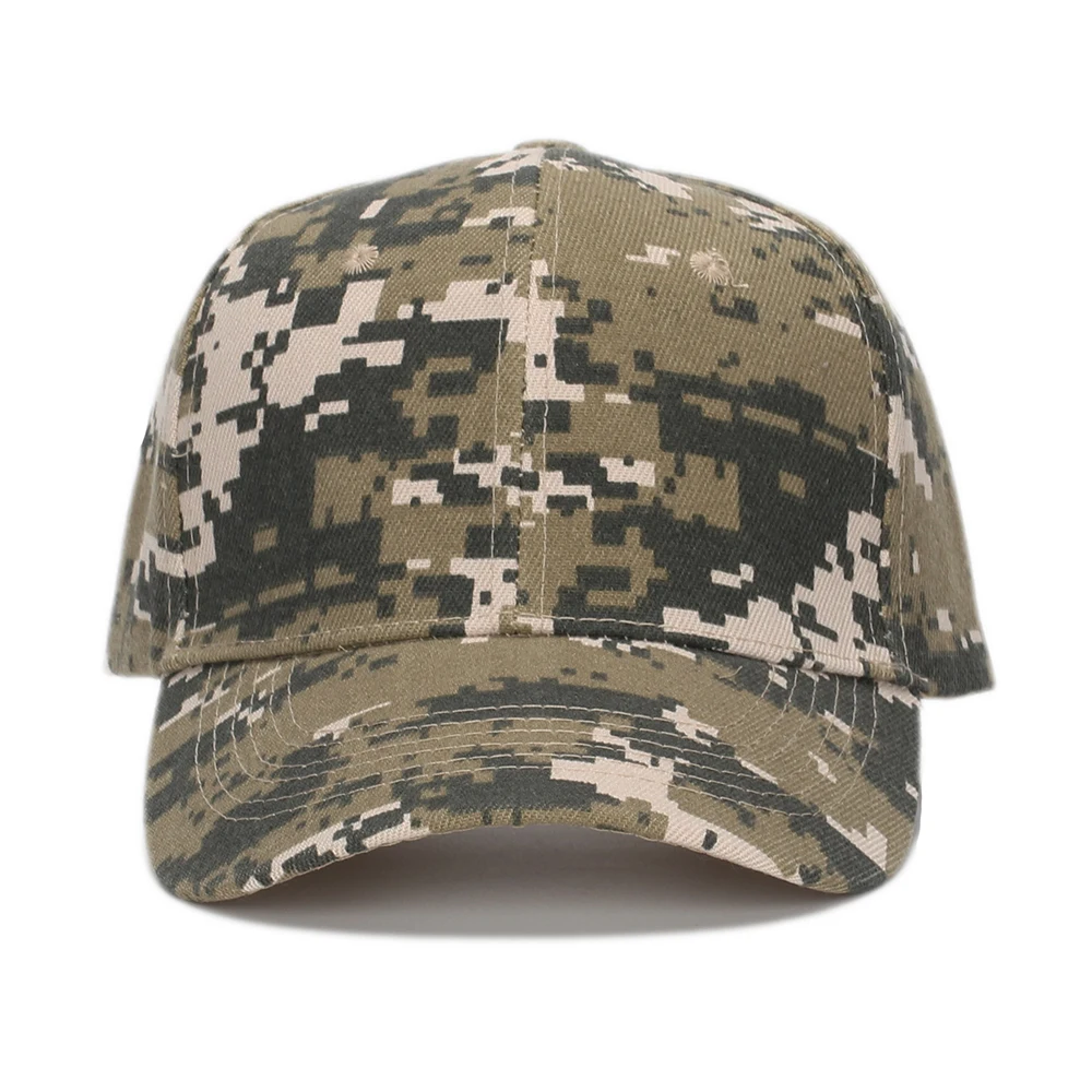 Baseball Cap Adjustable Size for Running Workouts Outdoor Activities Spring and Autumn Fashion Men\'s and Women\'s Camouflage Cap