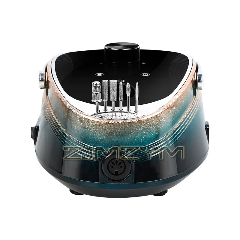 Eis Farbverlauf Nagellack Maschine 35000 U/min wiederauf ladbare geräuscharme bürstenlose Polier nagels chärfer