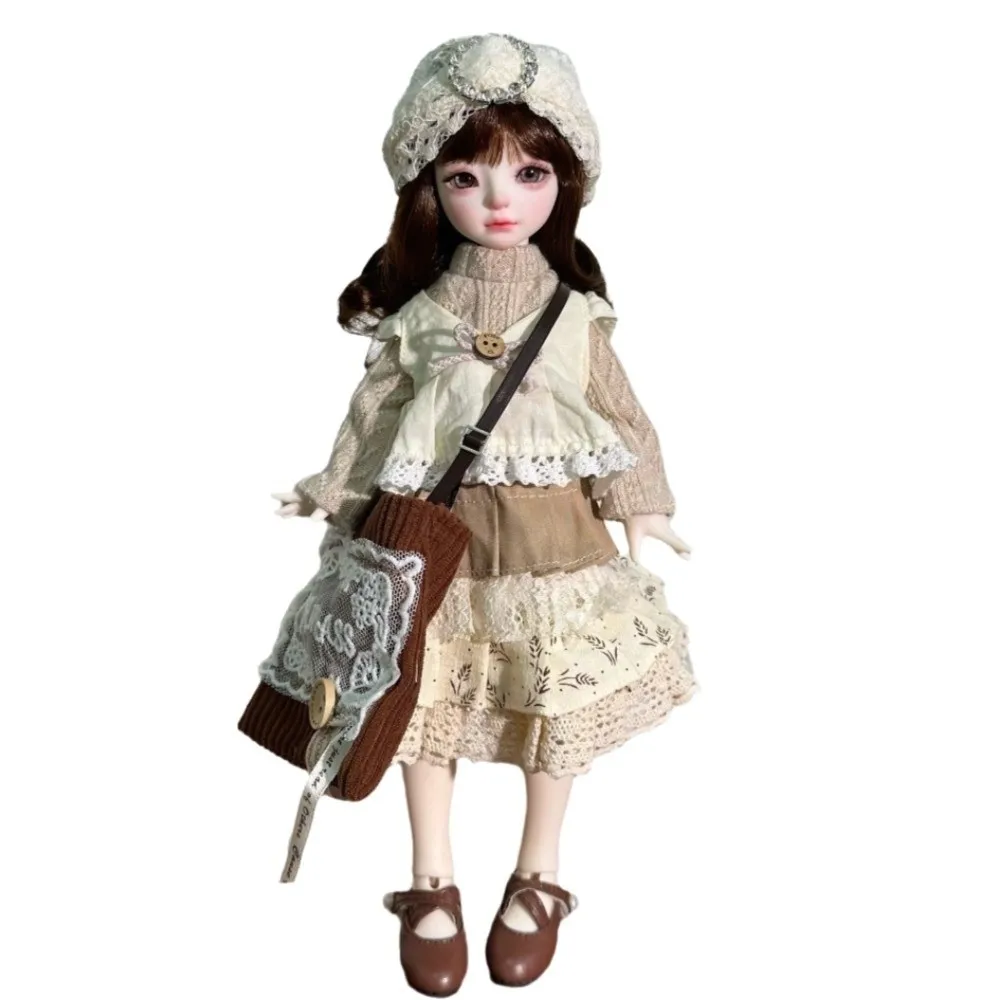 Leuk cadeau 11,8 inch 30cm kleding 6 gewrichten katoen BJD prinsessenrok 30cm maat multi-gewricht puzzel leuk