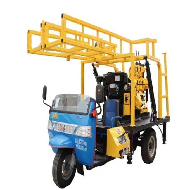 Crawler-Mounted Core Drilling Rig Crawler Drilling Rig Customized Water Well Drilling Rig Rough Terrain and Outdoor Drill