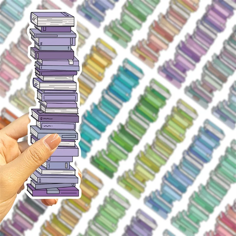 5/30PCS Cartoon Stack Colored Bookmark for Pages Books Readers Handheld Creative Materials Stationery Supplies