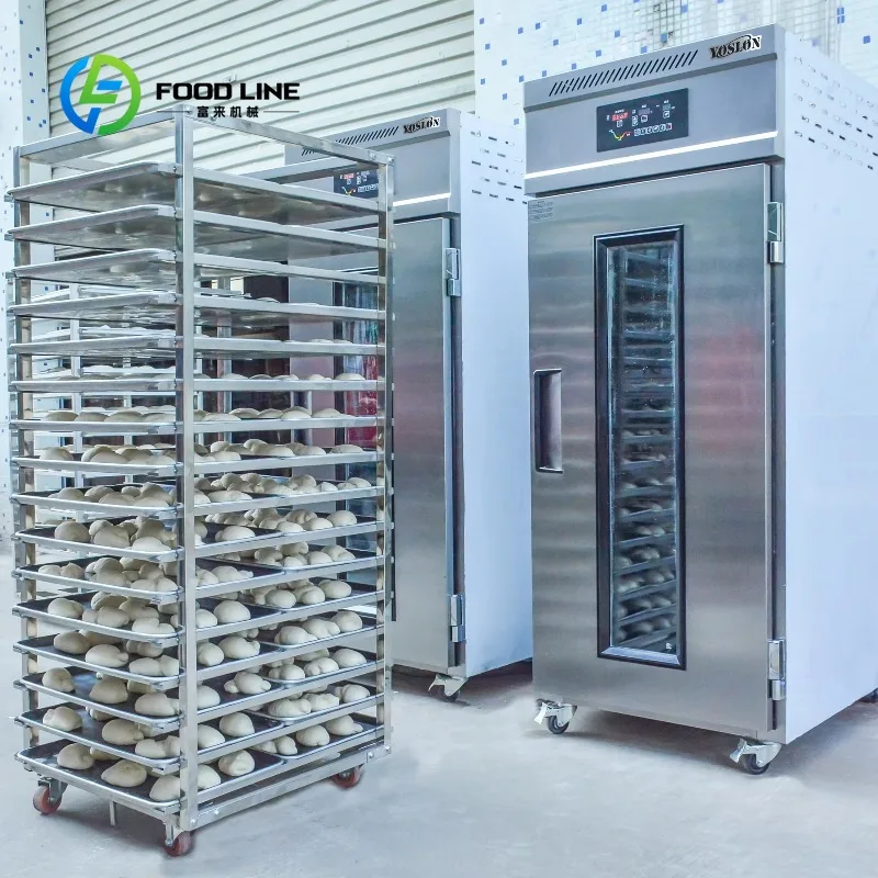 18 trays croissant doughnut bread dough retarder proofreading bread making fermenter