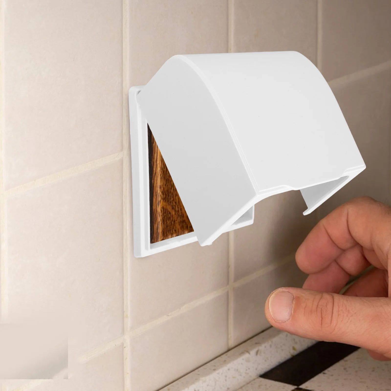 غطاء مقبس مقاوم للماء داخلي خارجي، أغطية مخرج بلاستيكية متينة، غطاء قابس أمان، حماية كهربائية مقاومة للطقس #3