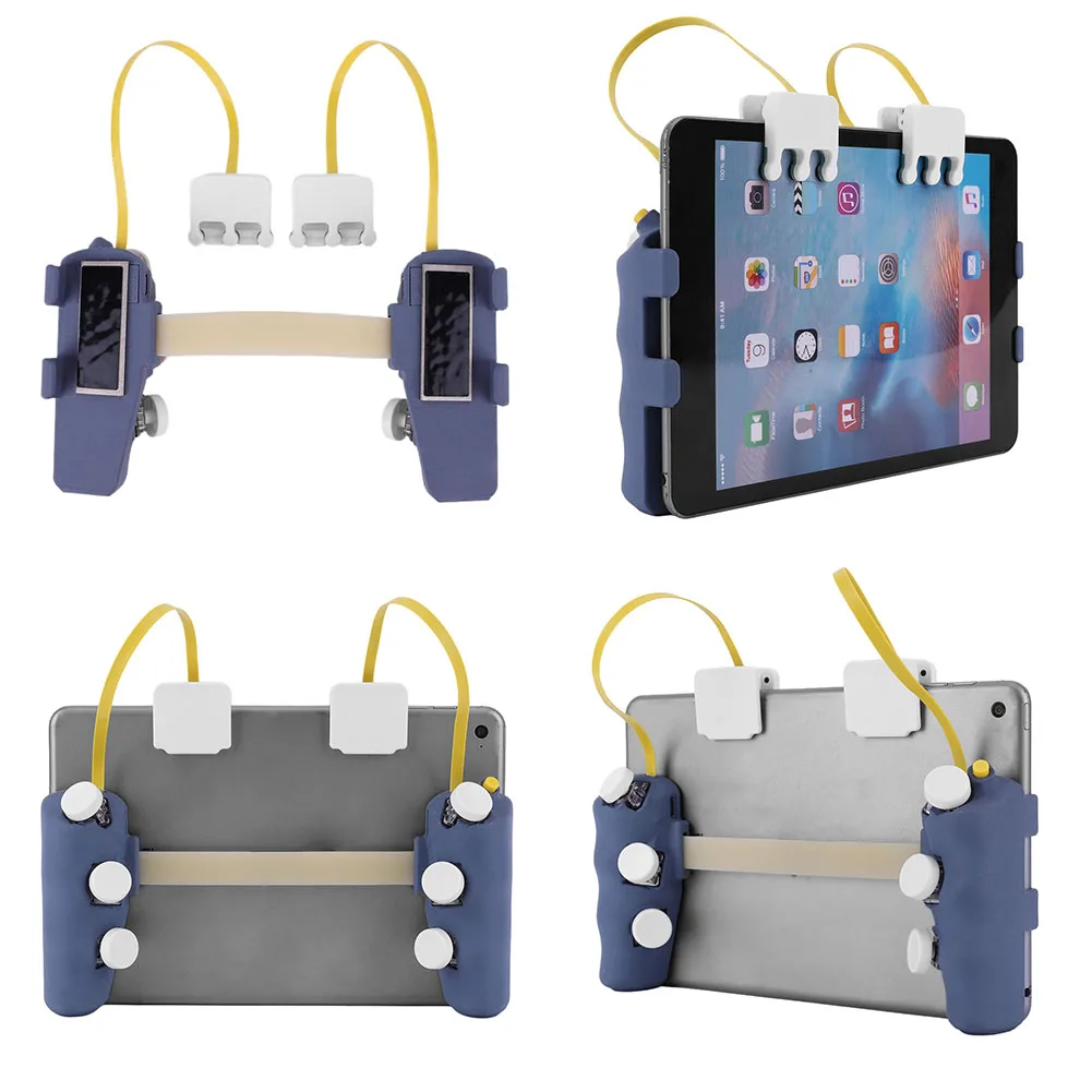 لتقوم بها بنفسك وحدة تحكم الحريق السريعة اللوحي مقبض اللعبة قبضة 6 أزرار نبض التصوير المستمر PUBG غمبد ل 7.9 "-13.4" iPad اللوحي #2