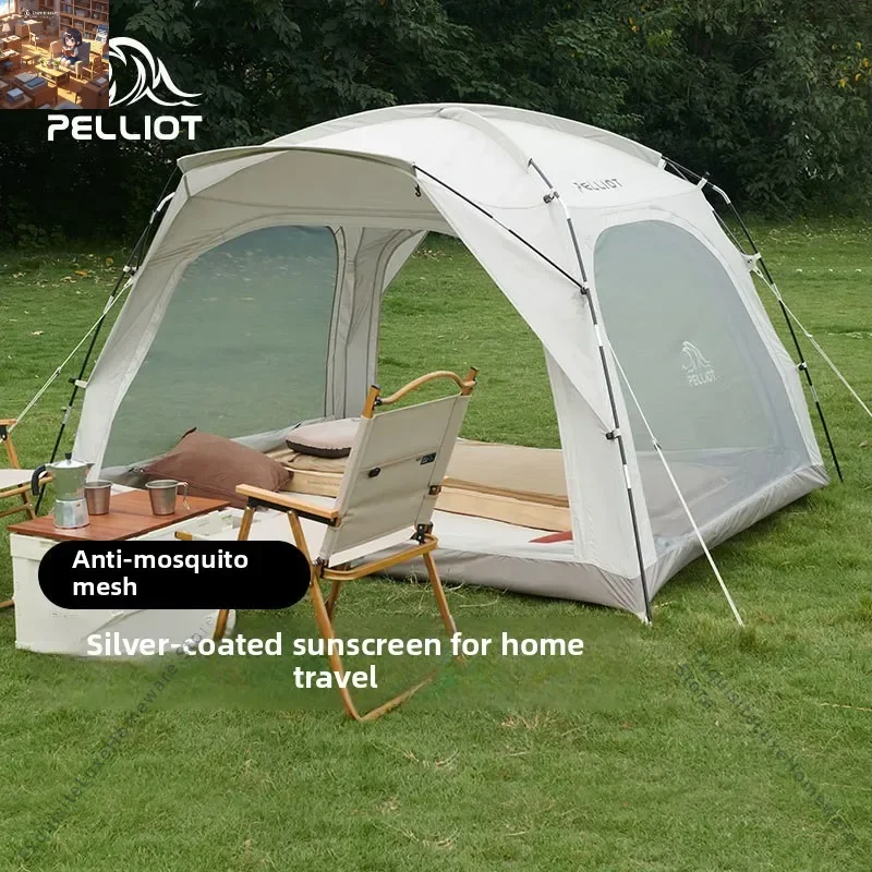 

Boshi and camping tent outdoor portable camping silver coated tent fiber stand studio tent outdoor