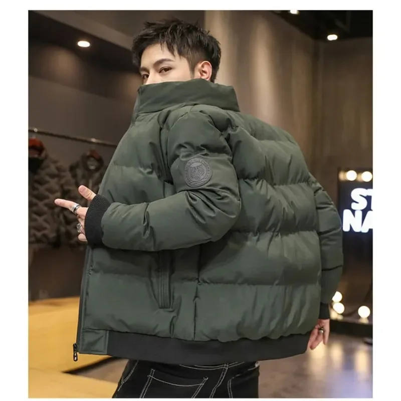 Winter Man Jackets Cotton-padded Parkas Puffer Jacket Men Warm Coats Thick Casual Outwear Streetwear Men's Clothing