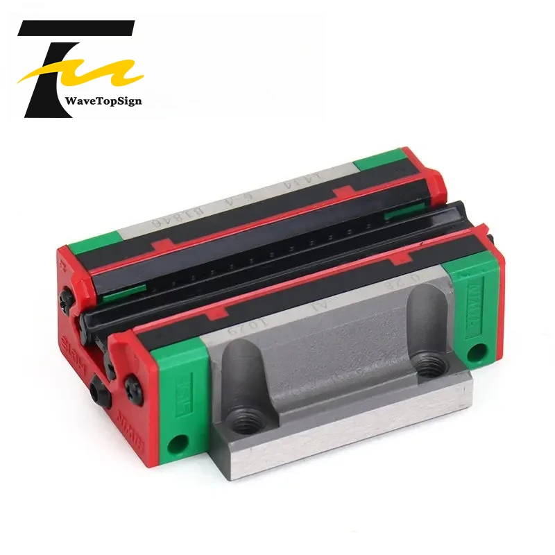 Boding Hiwin Linear Guide Slider Block HGW15CC HGW20CC HGW25CC HGW30CC HGW35CC HGW45CC Grease Nipple Linear Rail For CNC Router