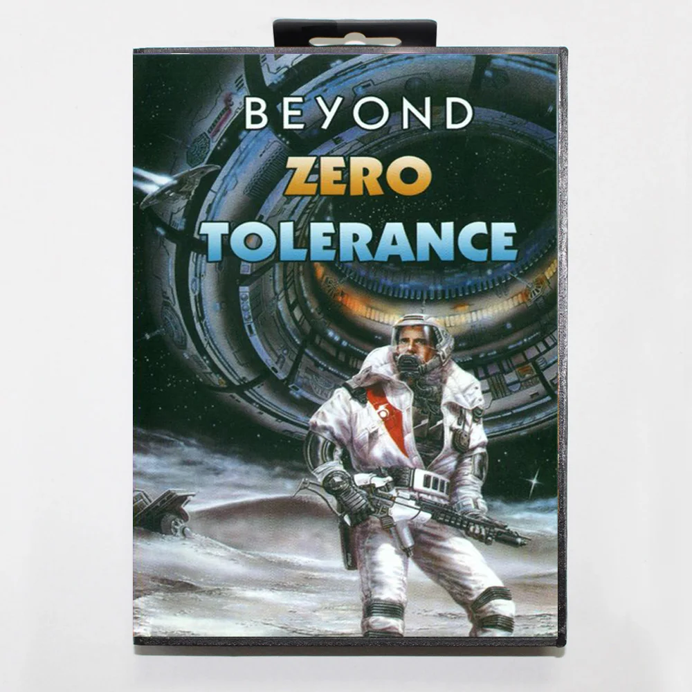 Beyond Zero Tolerance 16Bit MD Game Cartridge with RU Box for Sega Megadrive Genesis Systems
