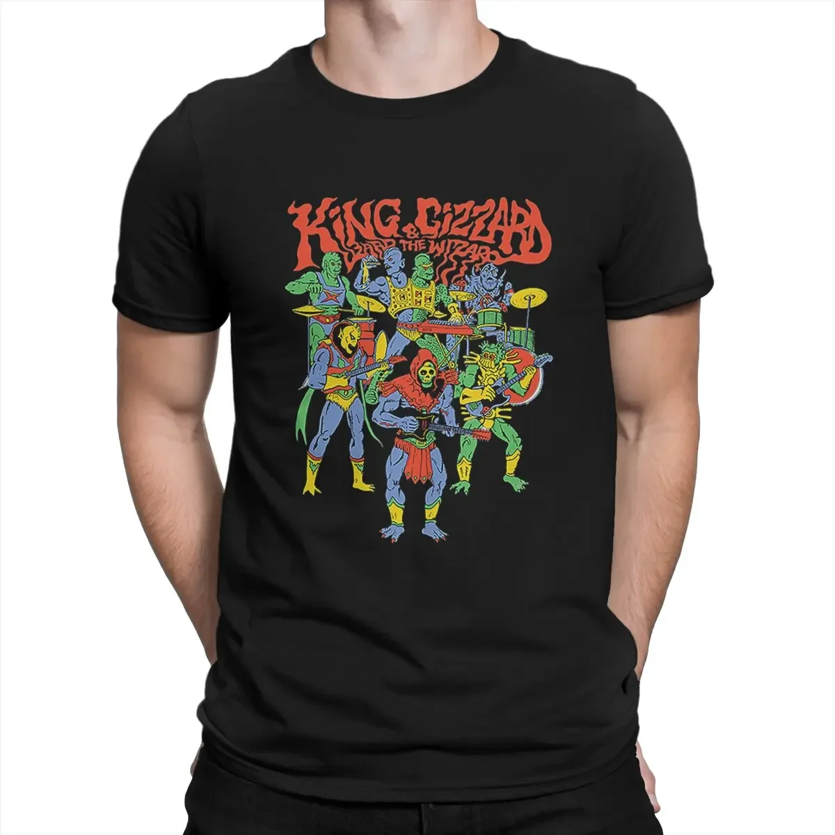 Best seller artwork Unique TShirt King Gizzard&The Lizard Wizard Rock Band Leisure T Shirt Newest T-shirt For Adult