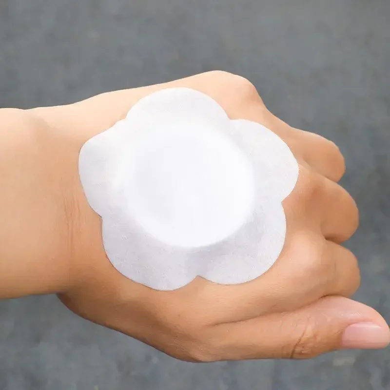 

50pcs/Set Replacement Disposable Castor Oil Pack Self-Adhesive Adhesive Navel Stickers Seepage Resistant Belly Button Protectors