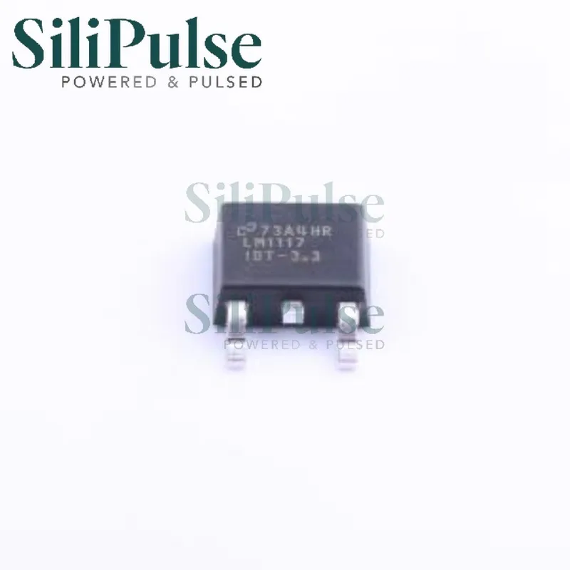 (10-50pcs) LM1117IDTX-3.3/NOPB TO-252-3 100% Original In Stock (LDO) 15V 800mA 3.3V